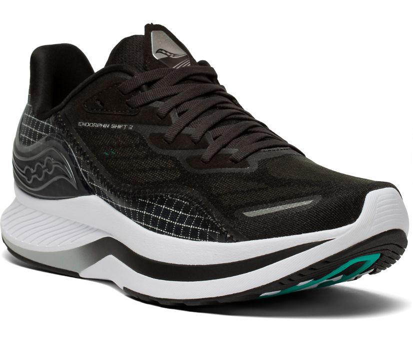 Saucony Endorphin Shift 2 Women's Running Shoes Black / White | Canada 117DFMN